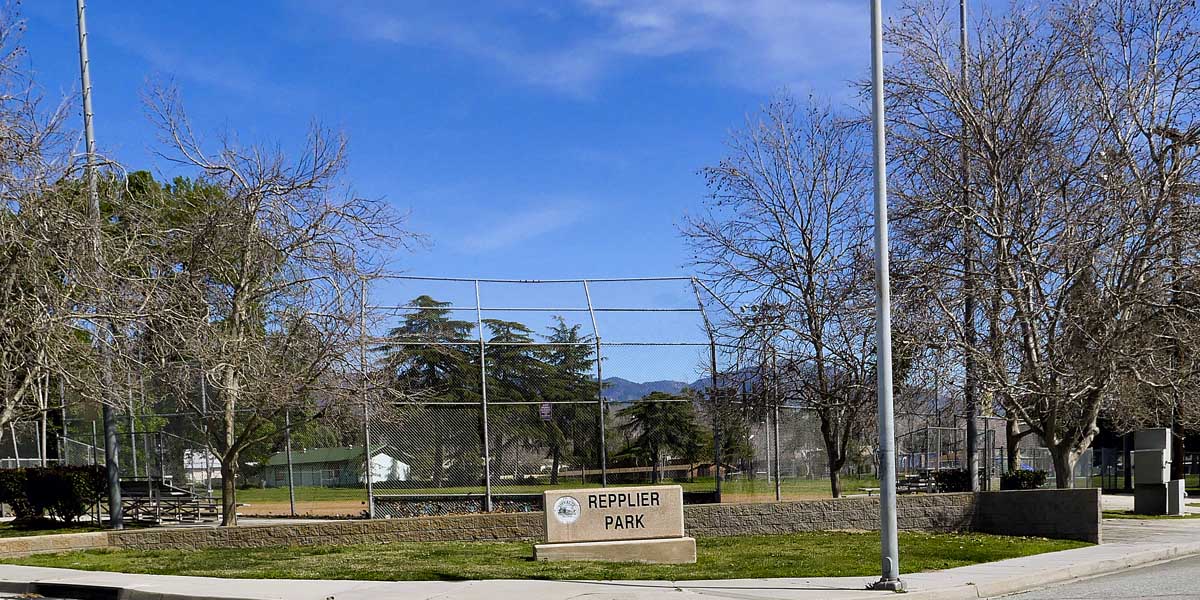 Central Banning Repplier Park - baseball field