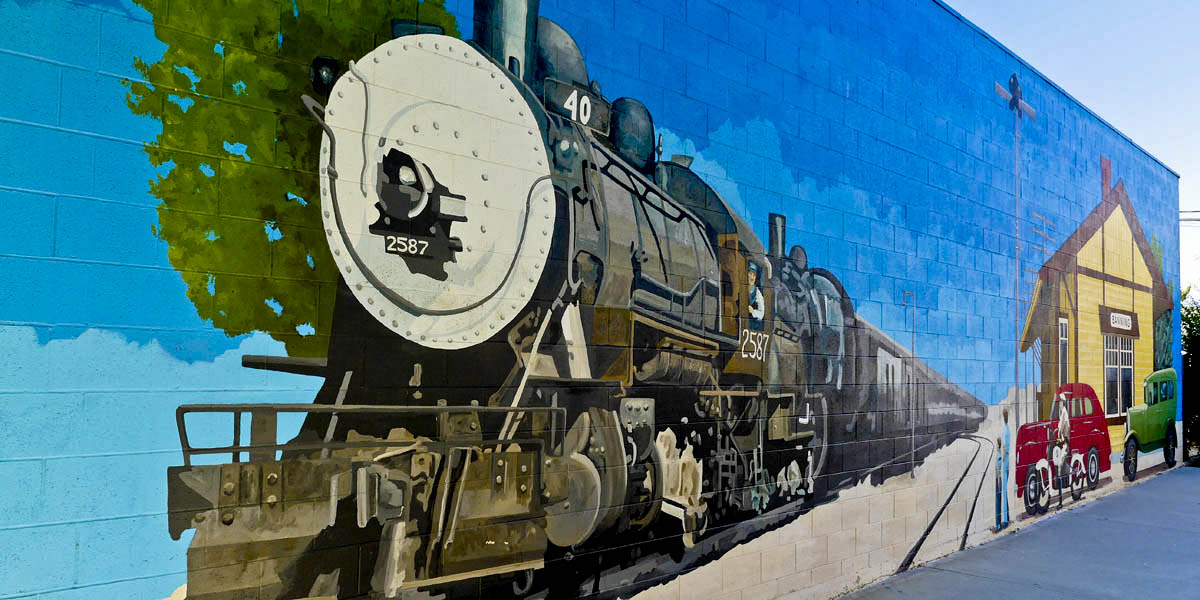 Downtown Banning - Mural South San Gorgonio