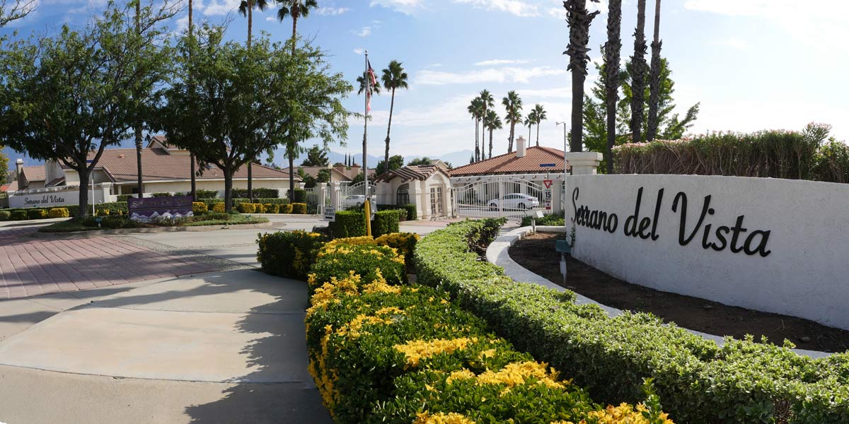 South Banning Serrano Del Vista Retirement Community