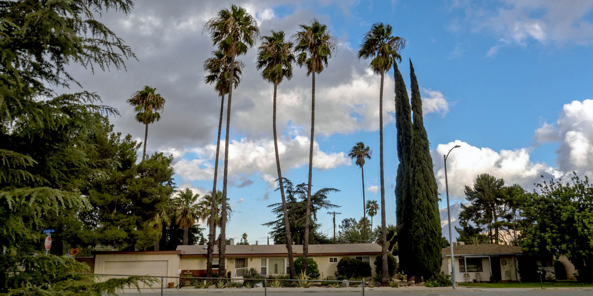 west Banning North 10th Street